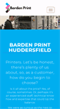 Mobile Screenshot of bardenprint.co.uk